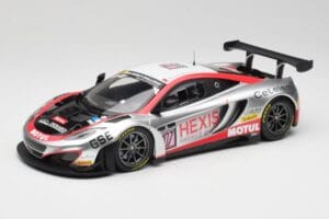 McLaren 12C GT3 Hexis Racing #107 O. Panis / F. Cazenave 24 Hours of Spa 2013 Minichamps 1:18 151131397 Métal Moulé