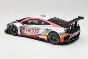 McLaren 12C GT3 Hexis Racing #107 O. Panis / F. Cazenave 24 Hours of Spa 2013 Minichamps 1:18 151131397 Métal Moulé — image 5 sur 6