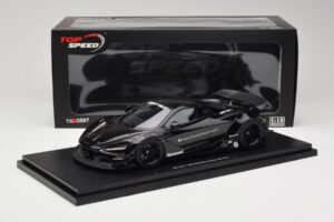 McLaren 720S Liberty Walk Noir TopSpeed 1:18 TS0587 Résine — image 6 sur 6