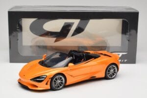 McLaren 750S Spider Papaya Orange GT Spirit 1:18 GT488 Résine — image 6 sur 6