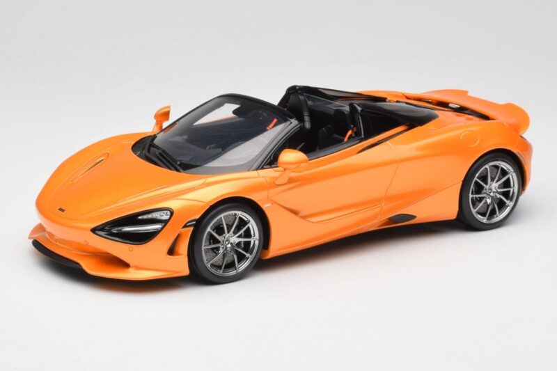 McLaren 750S Spider Papaya Orange GT Spirit 1:18 GT488 Résine