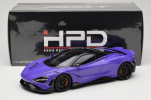 McLaren 765LT Violet HPD 1:18 HPD18005 Métal Moulé — image 8 sur 8