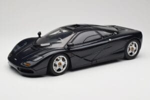 McLaren F1 Dark Blue Metallic Minichamps 1:12 530133128 Métal Moulé