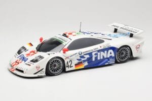 McLaren F1 GTR BMW Motorsport #42 J. Lehto / S. Soper / N. Piquet 24 Hours of Le Mans 1997 Minichamps 1:18 530133742 Métal Mo