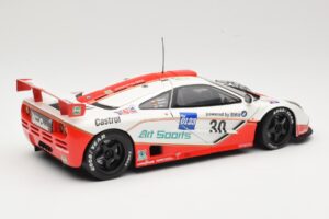 McLaren F1 GTR GT1 #30 West Competition J. Nielsen 1996 UT Models 1:18 39624 Métal Moulé — image 3 sur 8