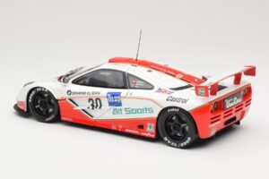McLaren F1 GTR GT1 #30 West Competition J. Nielsen 1996 UT Models 1:18 39624 Métal Moulé — image 7 sur 8