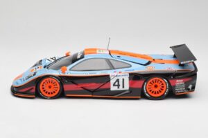 McLaren F1 GTR Gulf #41 P. Gounon / S. Oloffson 24 Hours of Le Mans 1997 Minichamps 1:18 530133741 Métal Moulé — image 4 sur 8