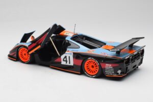 McLaren F1 GTR Gulf #41 P. Gounon / S. Oloffson 24 Hours of Le Mans 1997 Minichamps 1:18 530133741 Métal Moulé — image 5 sur 8