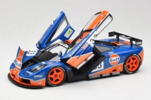 McLaren F1 GTR Gulf Racing #33 S. Bellm / A. Weaver / J. Lehto 24 Hours of Le Mans 1996 Minichamps 1:18 530133633 Métal Moulé — image 2 sur 8