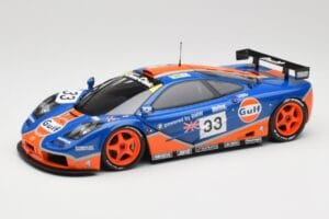 McLaren F1 GTR Gulf Racing #33 S. Bellm / A. Weaver / J. Lehto 24 Hours of Le Mans 1996 Minichamps 1:18 530133633 Métal Moulé