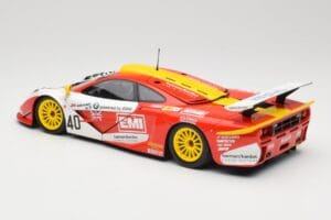 McLaren F1 GTR Gulf Team Davidoff #40 D. O'Rourke / G. Sugden / J. Auberlein 24 Hours of Le Mans 1998 Minichamps 1:18 5301338 — image 7 sur 8