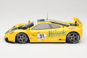 McLaren F1 GTR Harrods Mach One Racing #51 A. Wallace / D. Bell / J. Bell 24 Hours of Le Mans 1995 Minichamps 1:18 530133551  — image 4 sur 8