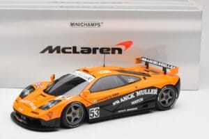 McLaren F1 GTR Kokusai Kaihatsu Racing #53 O. Giroix / J. Sala / P. Deletraz 24 Hours of Le Mans 1996 Minichamps 1:18 5301336 — image 8 sur 8