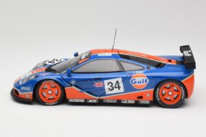 McLaren F1 GTR #34 Gulf Racing 1996 UT Models 1:18 39621 Métal Moulé — image 4 sur 8