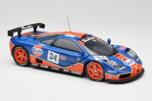 McLaren F1 GTR #34 Gulf Racing 1996 UT Models 1:18 39621 Métal Moulé — image 6 sur 8