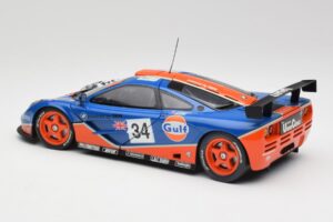 McLaren F1 GTR #34 Gulf Racing 1996 UT Models 1:18 39621 Métal Moulé — image 7 sur 8