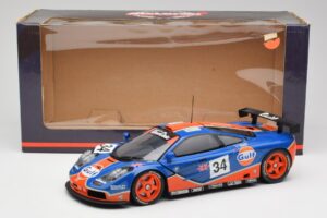 McLaren F1 GTR #34 Gulf Racing 1996 UT Models 1:18 39621 Métal Moulé — image 8 sur 8