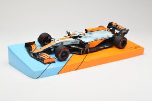 McLaren MCL35M #4 L. Norris 3rd Place Monaco GP 2021 Minichamps 1:18 533212402 Métal Moulé — image 2 sur 6
