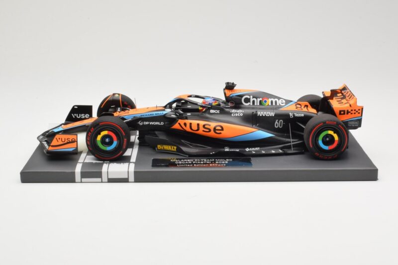 McLaren MCL60 #81 O. Piastri F1 2023 Minichamps 1:18 537231881 Métal Moulé
