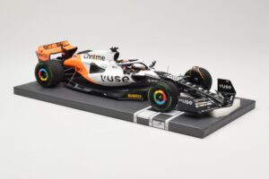 McLaren MCL60 #81 O. Piastri Monaco GP 2023 Minichamps 1:18 537232581 Métal Moulé — image 4 sur 6