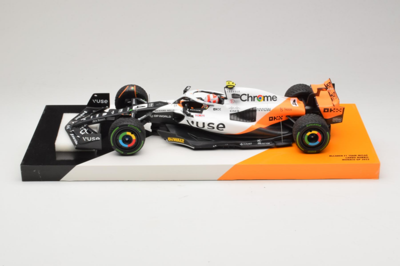 McLaren MCL60 #4 L. Norris McLaren F1 Team Monaco Grand Prix 2023 Minichamps 1:18 533232504 Résine