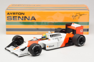 McLaren MP4/4 Honda #12 A. Senna Marlboro McLaren F1 World Champion 1988 Minichamps 1:18 540881812 Métal Moulé — image 7 sur 7