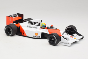 McLaren MP4/5B Honda #27 A. Senna Marlboro McLaren F1 World Champion 1990 Minichamps 1:18 540901827 Métal Moulé — image 4 sur 7