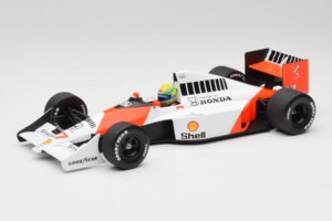 McLaren MP4/5B Honda #27 A. Senna Marlboro McLaren F1 World Champion 1990 Minichamps 1:18 540901827 Métal Moulé