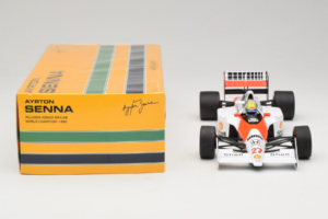 McLaren MP4/5B Honda #27 A. Senna Marlboro McLaren F1 World Champion 1990 Minichamps 1:18 540901827 Métal Moulé — image 6 sur 7