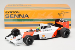 McLaren MP4/5B Honda #27 A. Senna Marlboro McLaren F1 World Champion 1990 Minichamps 1:18 540901827 Métal Moulé — image 7 sur 7