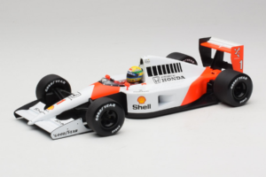 McLaren MP4/6 Honda #1 A. Senna Marlboro McLaren F1 World Champion 1991 Minichamps 1:18 540911801 Métal Moulé