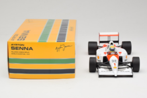 McLaren MP4/6 Honda #1 A. Senna Marlboro McLaren F1 World Champion 1991 Minichamps 1:18 540911801 Métal Moulé — image 6 sur 7