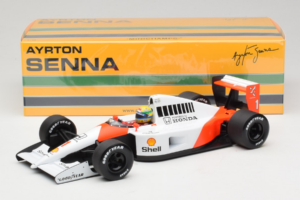 McLaren MP4/6 Honda #1 A. Senna Marlboro McLaren F1 World Champion 1991 Minichamps 1:18 540911801 Métal Moulé — image 7 sur 7