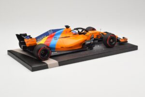 McLaren MCL33 Renault #14 F. Alonso Last F1 Race Abu Dhabi GP 2018 Minichamps 1:18 537183914 Métal Moulé — image 3 sur 6