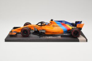 McLaren MCL33 Renault #14 F. Alonso Last F1 Race Abu Dhabi GP 2018 Minichamps 1:18 537183914 Métal Moulé