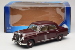 Mercedes 180 Ponton Rouge Foncé Revell 1:18 08876 Métal Moulé — image 6 sur 6
