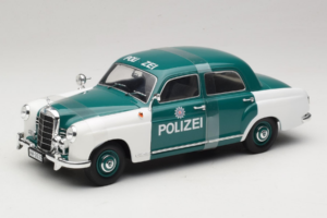 Mercedes 180 Ponton Polizei Revell 1:18 8863 Métal Moulé