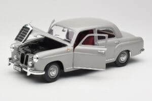 Mercedes 180 W120 Ponton Graphite Grey Revell 1:18 08974 Métal Moulé — image 2 sur 8