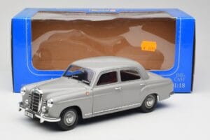 Mercedes 180 W120 Ponton Graphite Grey Revell 1:18 08974 Métal Moulé — image 8 sur 8