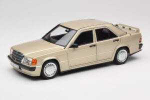 Mercedes 190E W201 2.3-16 Smoke Silver Metallic Norev 1:18 183831 Métal Moulé