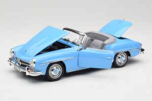 Mercedes 190 SL W121 Bleu Clair Norev 1:18 183400 Métal Moulé — image 2 sur 8