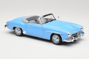 Mercedes 190 SL W121 Bleu Clair Norev 1:18 183400 Métal Moulé — image 6 sur 8