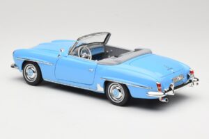 Mercedes 190 SL W121 Bleu Clair Norev 1:18 183400 Métal Moulé — image 7 sur 8