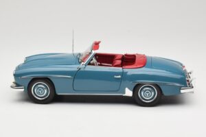 Mercedes 190 SL W121 Bleu Minichamps 1:18 103037033 Métal Moulé — image 4 sur 8