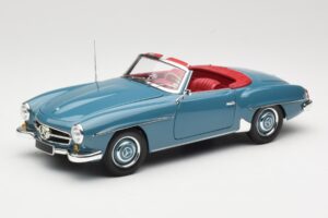 Mercedes 190 SL W121 Bleu Minichamps 1:18 103037033 Métal Moulé