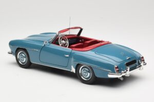 Mercedes 190 SL W121 Bleu Minichamps 1:18 103037033 Métal Moulé — image 7 sur 8