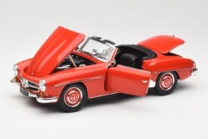 Mercedes 190 SL W121 Guards Red Minichamps 1:18 100037032 Métal Moulé — image 2 sur 8