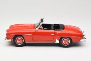 Mercedes 190 SL W121 Guards Red Minichamps 1:18 100037032 Métal Moulé — image 4 sur 8