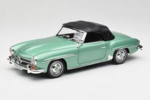 Mercedes 190 SL W121 Vert Clair Métallisé Norev 1:18 183401 Métal Moulé — image 3 sur 9