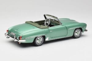 Mercedes 190 SL W121 Vert Clair Métallisé Norev 1:18 183401 Métal Moulé — image 4 sur 9